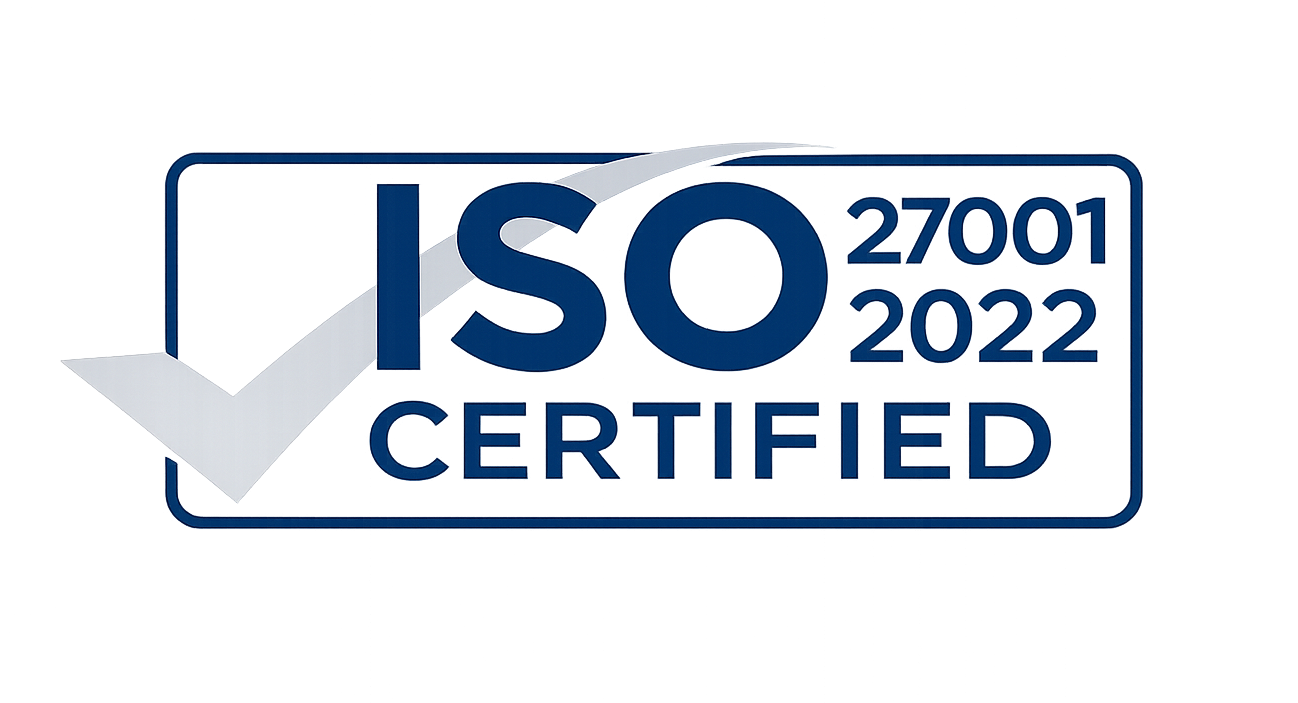 ISO 27001:2022 Certified
